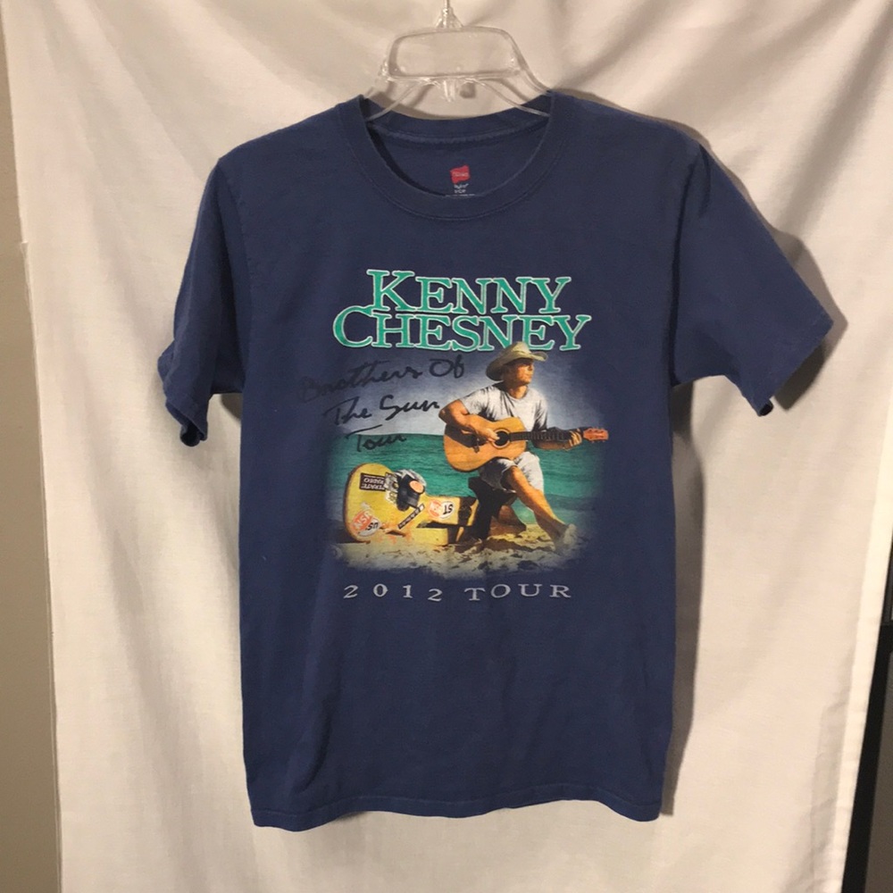 Kennedy Cheney 2012 Tour unisex size M? Blue short sleeved T-shirt
